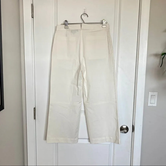 NEW Theory Tinley Twill Cropped Wide Leg Pants - Picture 15 of 16